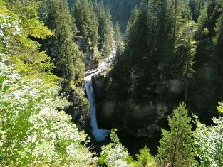 Wasserfall Rinnen